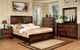 Furniture of America® Patra Walnut Queen Panel Bed-1