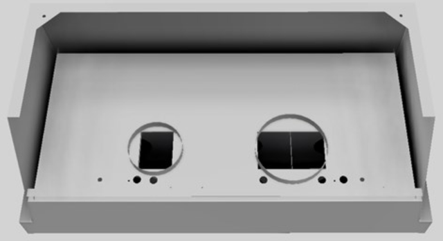 Vent-A-Hood® Designer Series 48" Stainless Steel Wall Mounted Range Hood-1