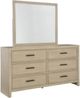 Signature Design by Ashley® Calmoro Gray Dresser and Mirror Set-0