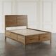Jofran Inc. Claremont Light Brown Queen Panel Storage Bed-5