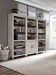 Aspenhome® Caraway Aged Ivory Door Bookcase-2