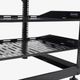 Sanus® Component Series Black 10U Stackable Skeleton Rack-5