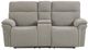 Bassett® Furniture Club Level Andre Fog Power Reclining Loveseat with Console-2