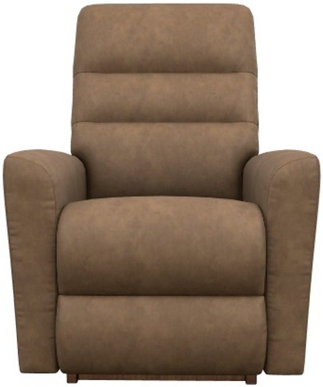 La-Z-Boy® Liam Chestnut Power Rocking Recliner with Headrest and Lumbar-1