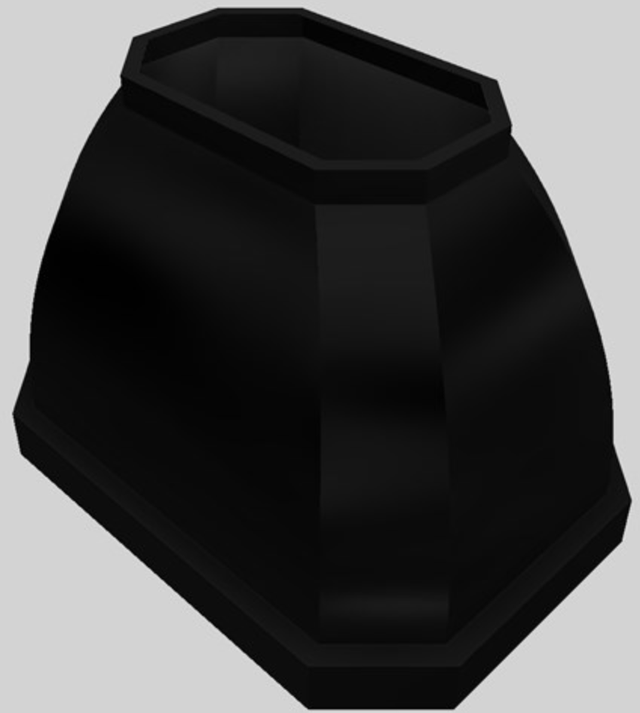 Vent-A-Hood® Designer Series 42" Black Island Range Hood-3