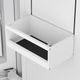 Bosch Benchmark® Series 36" 20.1 Cu. Ft. Stainless Steel Built-In French Door Refrigerator with Softclose® Flat Hinge-3