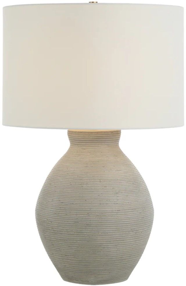 Renwil® Everren Delfino Textured Beige Table Lamp-2