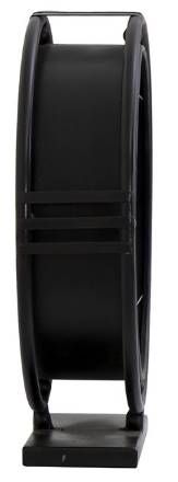 YHD Matte Black/White Table Clock-3