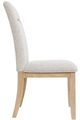 Signature Design by Ashley® Crendlin Light Brown Dining Upholstered Side Chair-2
