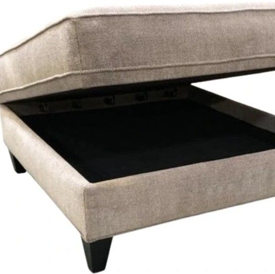 Stanton™ Customizable 467 Square Storage Ottoman-1