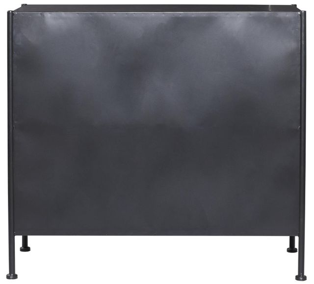 Deco Marche Black Geometric Cabinet-2