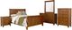 Liberty Furniture Grandpas Cabin 5-Piece Aged Oak California King Sleigh Bedroom Set-0