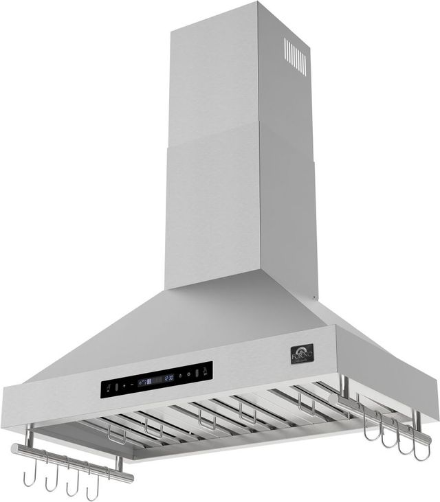 FORNO® Venezia Series Alta Qualita 36" Stainless Steel Wall Mounted Range Hood  -1