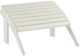 Linon Adirondack White Wooden Outdoor Ottoman-0