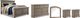 Signature Design by Ashley® Lettner 5-Piece Light Gray King Panel Bed Set-0