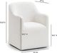 TOV Furniture Helena Off-White Tall Dining Chair-2