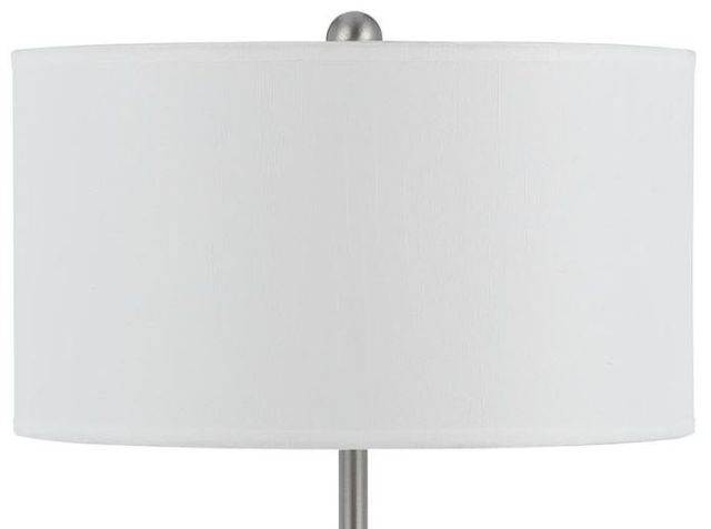 Cal® Lighting & Accessories Brushed Steel Floor Lamp-1