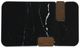 ACME Furniture Dana Natural Marble Top Coffee Table with Dark Walnut Base-4