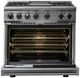 Viking® 7 Series 36" Stainless Steel Pro Style Dual Fuel Range-1