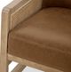 KUKAHOME Pacifica Brown/Concord Mink Accent Chair-5