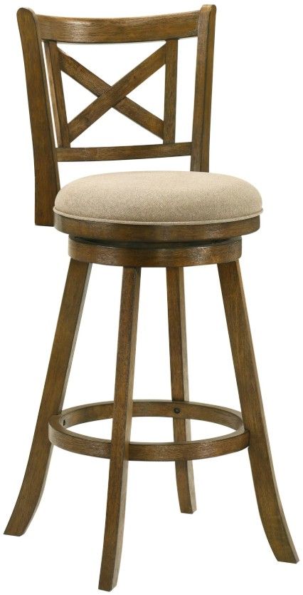 Armen Living Kodi Light Scone/Sepia Brown Barstool-0