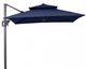 Furniture of America® Fida Blue Aluminum/Polyester Square Outdoor Umbrella-1
