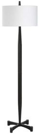 Uttermost® Counteract Aged Black Floor Lamp-0