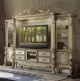 ACME Furniture Dresden Bone/Gold Patina Entertainment Center-1