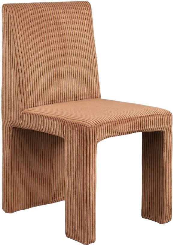 Meridian Furniture Benson Saddle Upholstered Dining Side Chair-0