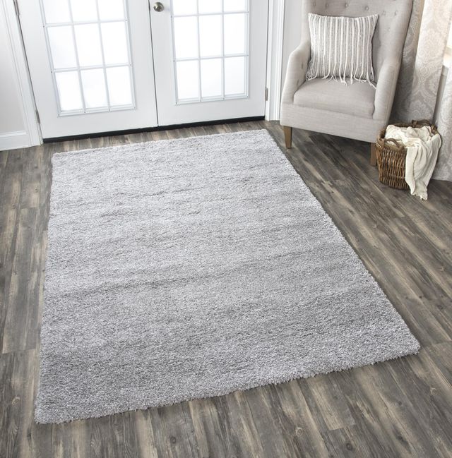 Rizzy Home Adana Gray 7'10" x 10'6" Rug-4