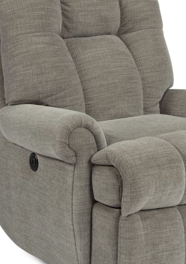Flexsteel® Hercules Gray Power Recliner-1