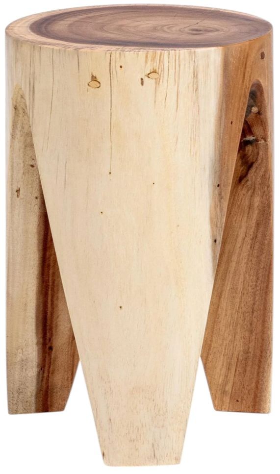 Classic Home Vela Natural 18" Accent Table-2