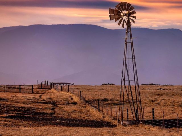 Classy Living Windmill on the Prarie Wall Art-1