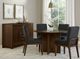 LM Co Home By Vaughan-Bassett Crafted Cherry by Ben & Erin Napier Black/Dark Cherry Upholstered Side Chair-1