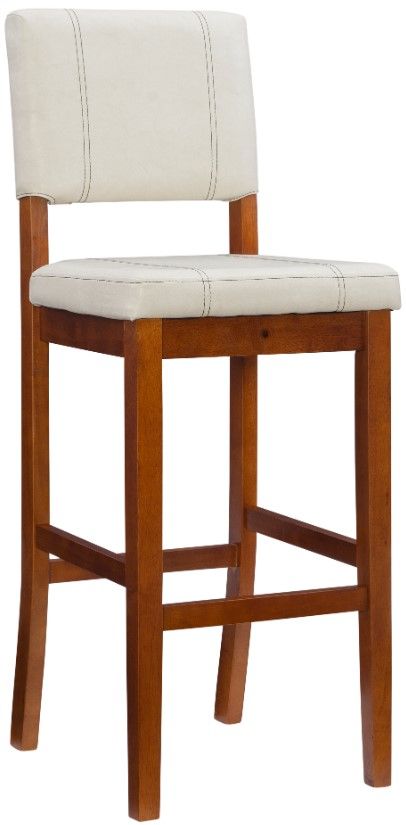 Linon Milano Cream Bar Stool-0