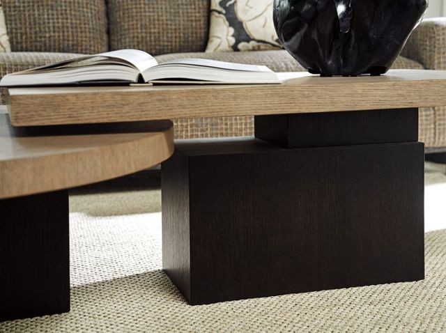 Lexington Home Zanzibar Portofino 2-Piece Senegal Nesting Cocktail Table with Tunis Base-2