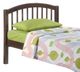Night & Day Furniture™ Zest Bedroom Molasses Dark Chocolate Twin Panel Bed-1