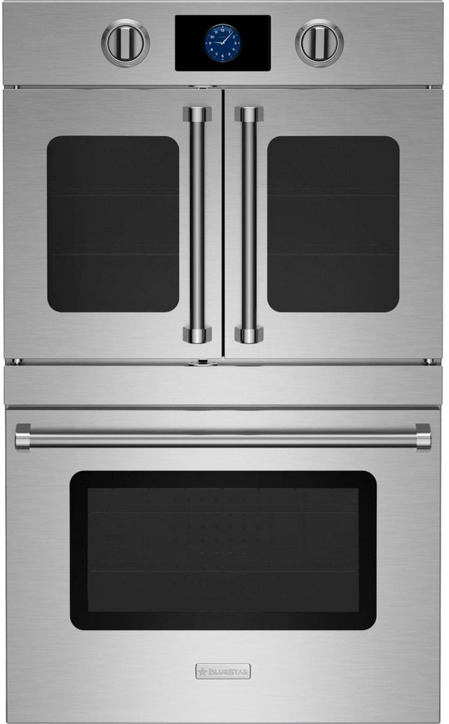 BlueStar® 30" Stainless Steel Double Electric Wall Oven -0