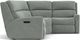 Flexsteel® Catalina Blue Arctic Reclining Sectional-1