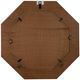 Sagebrook Home Black/White Octagon Mirror-3
