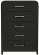 Elements International Ridgemont Black Chest-2