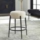 Uttermost® Arles Black/White Counter Stool-1
