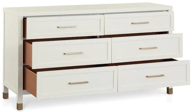 Bassett® Furniture Tidewater Hampton White Dresser-2