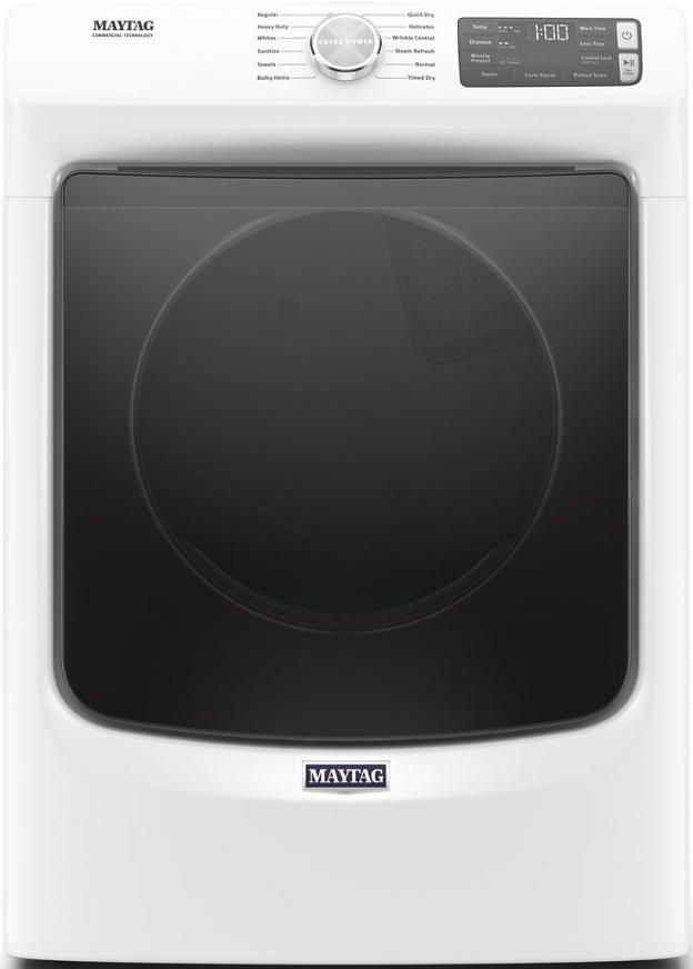Maytag® 7.3 Cu. Ft. White Electric Dryer-0