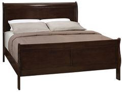 Coaster® Louis Philippe Cappuccino Queen Sleigh Bed