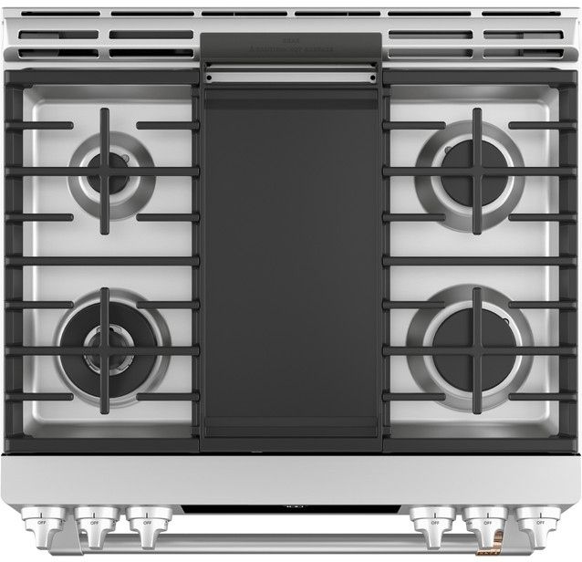 Café™ 30" Stainless Steel Slide-In Gas Range-3
