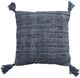 Dovetail Furniture Beryl Dark Blue 20"x20" Fabric Outdoor Throw Pillow-0