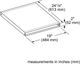 Thermador® 19" Rectangular Duct Downdraft-1
