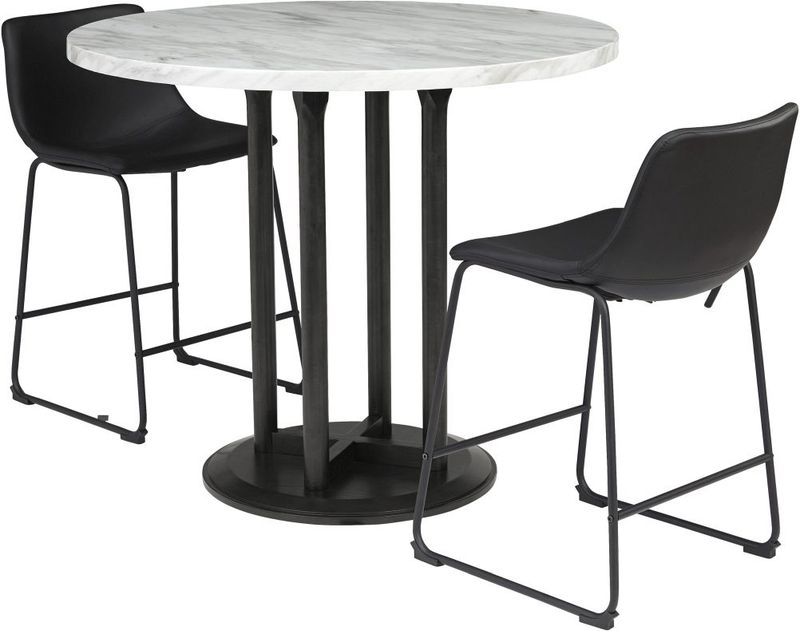 Centiar Two-Tone Counter Height Dining Table
