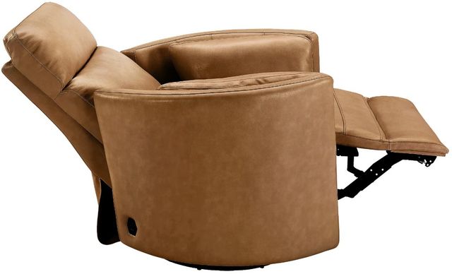 Parker House® Radius Vintage Caramel Power Swivel Glider Recliner-4